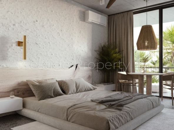 1-Bedroom Beachside Apartment for Leasehold in Cemagi