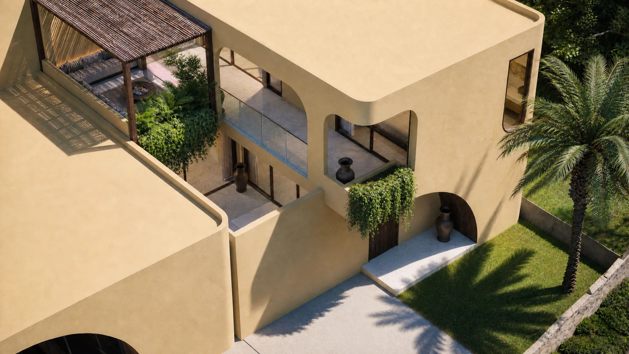 Type 4 villa exterior