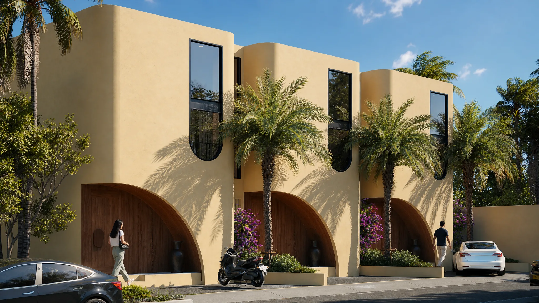 Type 1 villa exterior
