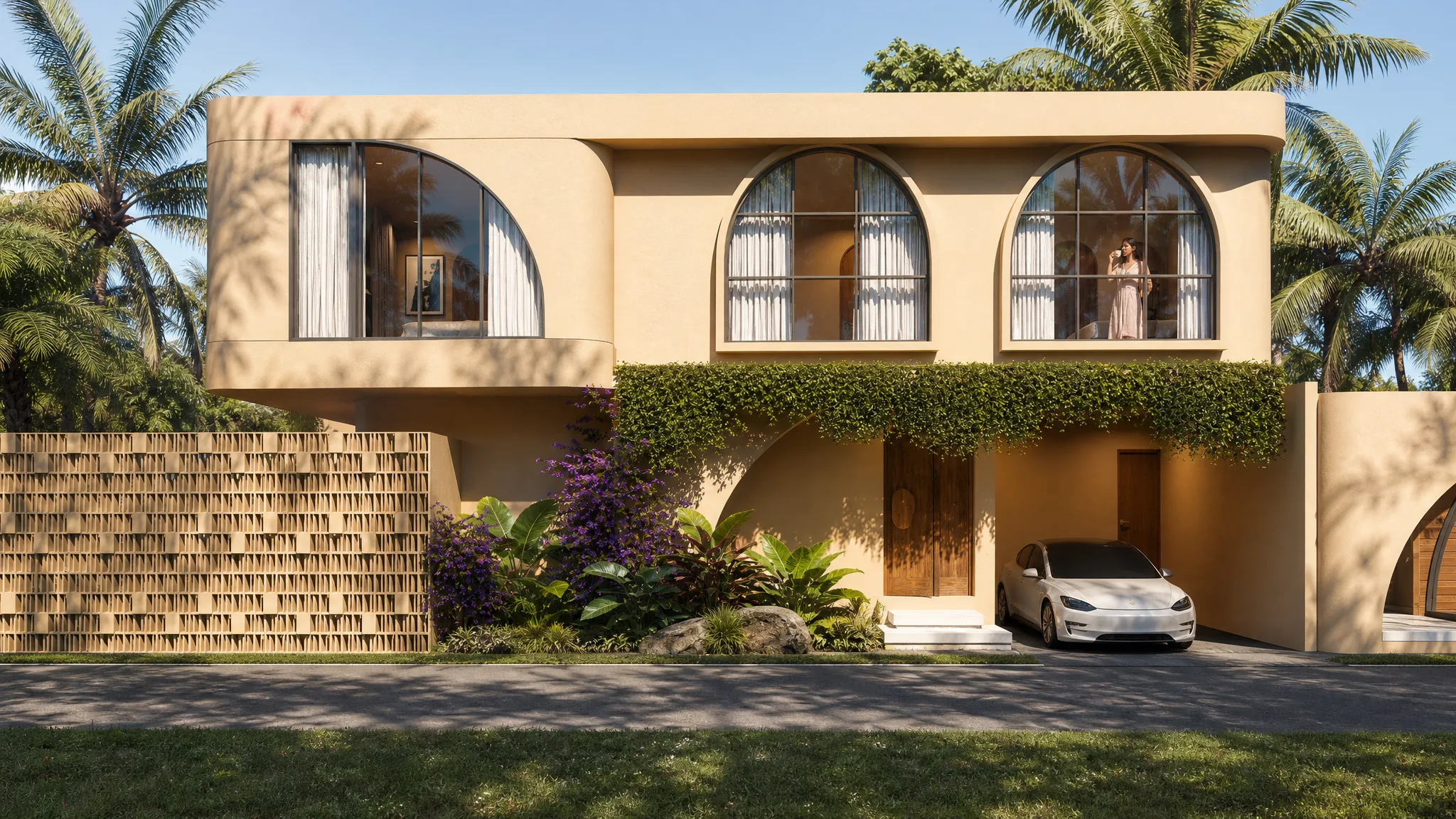 Type 3 villa exterior