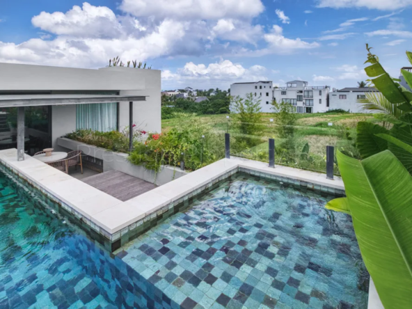 3-Bedroom Leasehold Villa in Pererenan Rooftop Pool
